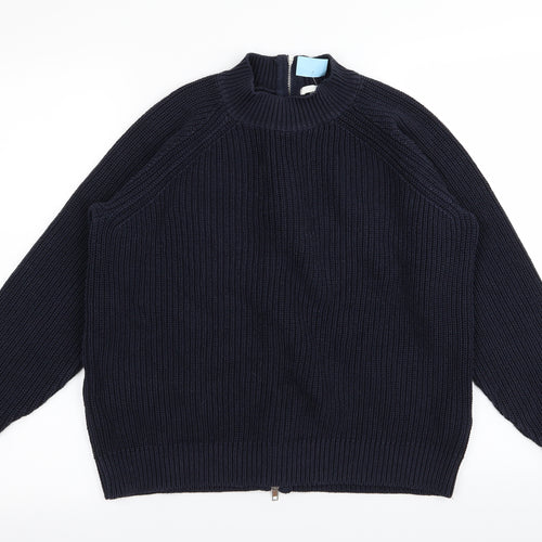H&M Womens Blue   Pullover Jumper Size M