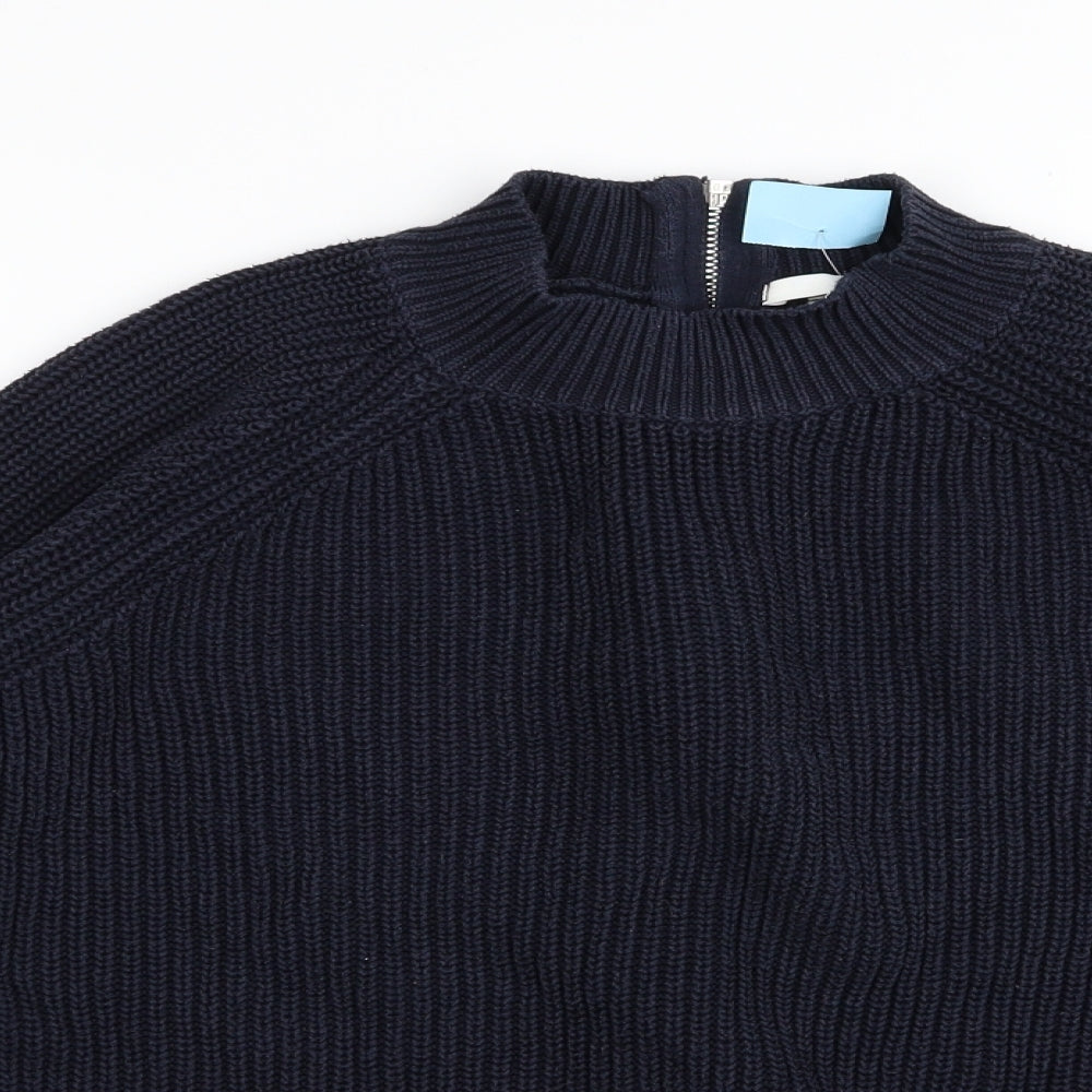 H&M Womens Blue   Pullover Jumper Size M