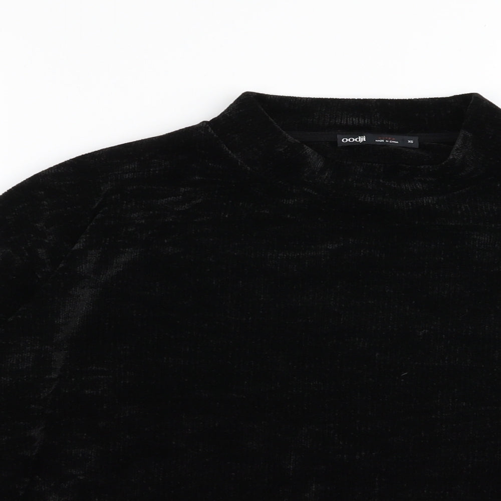 oodiji Womens Black   Pullover Jumper Size XS