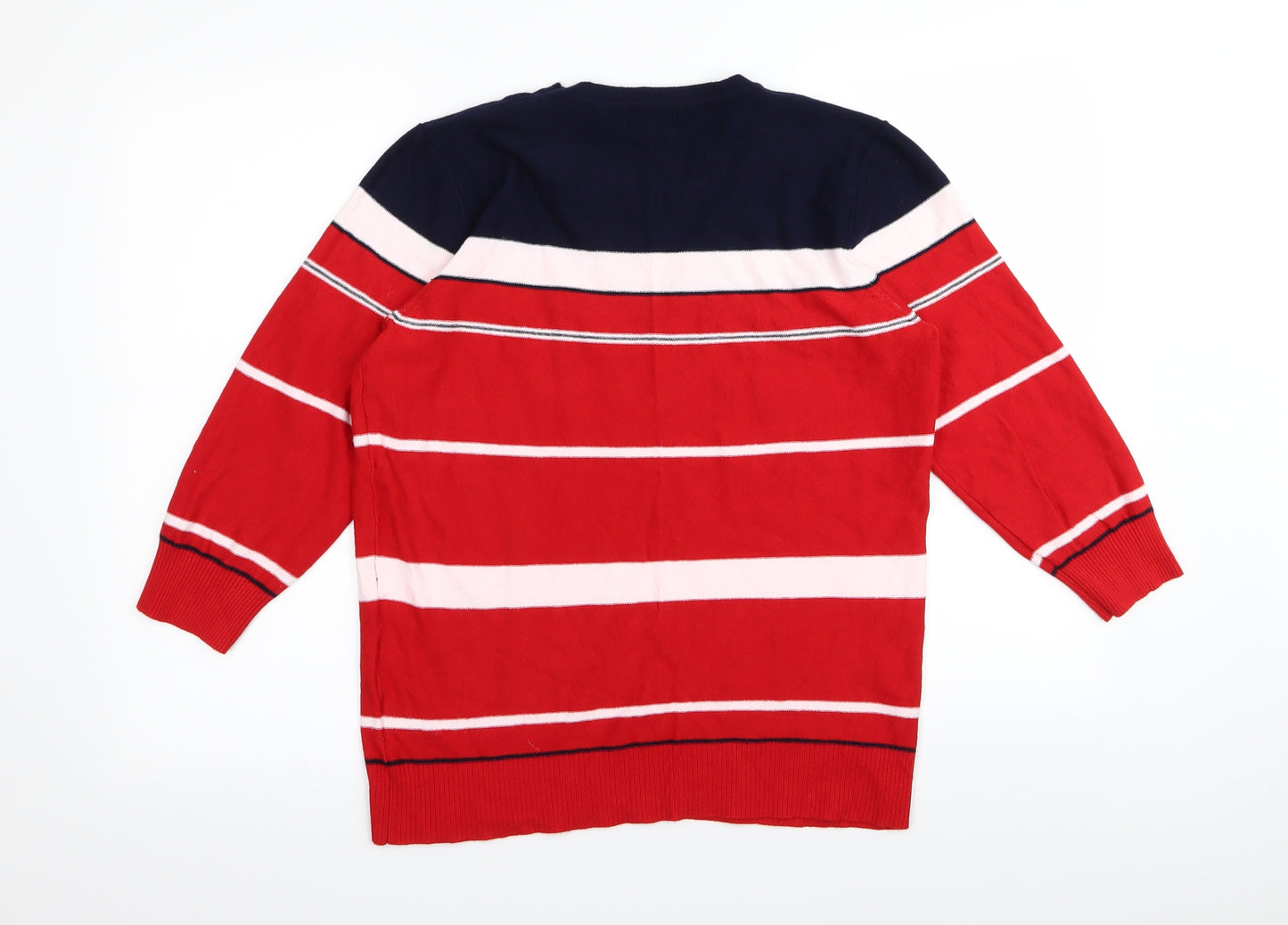 Roman Womens Multicoloured Striped  Pullover Jumper Size 12