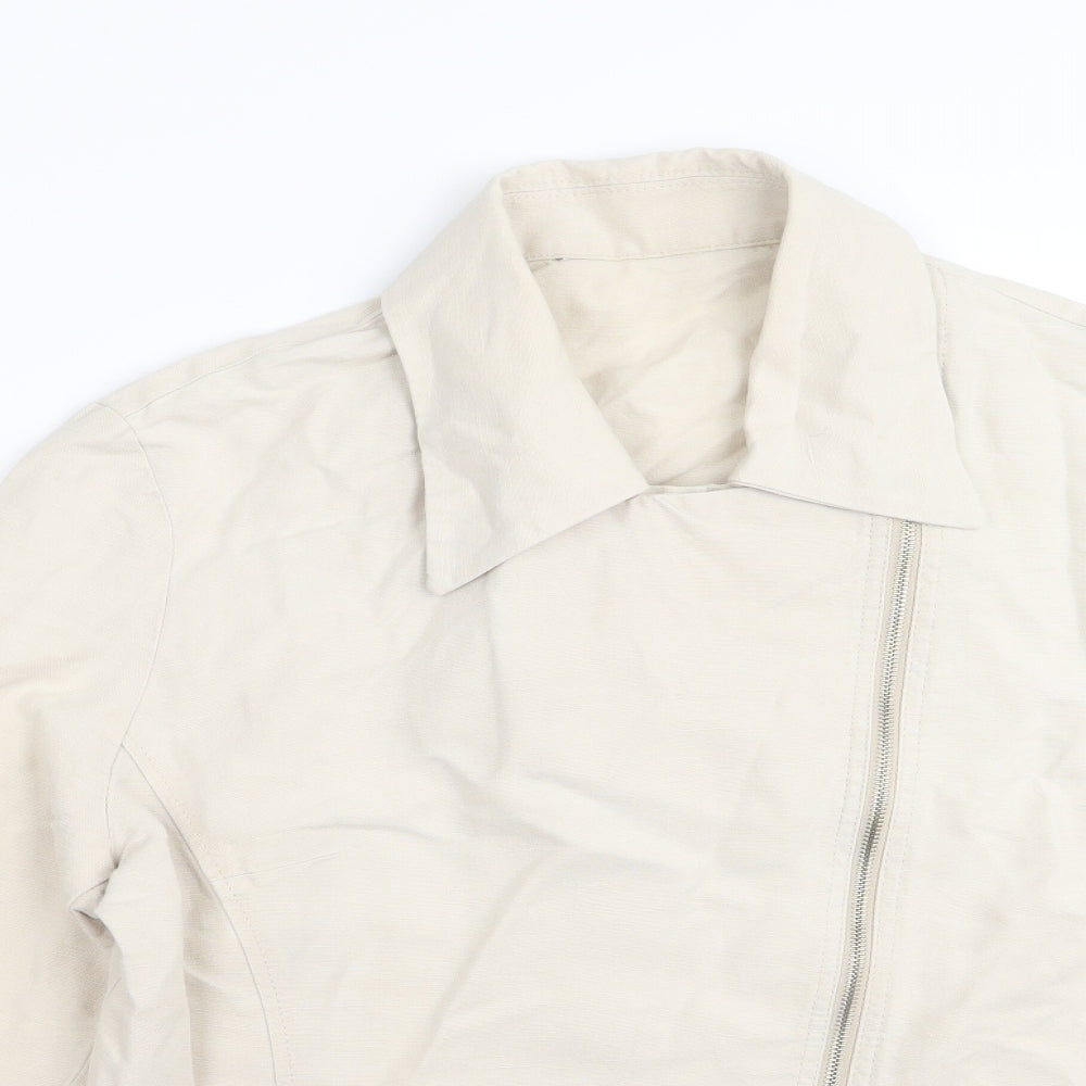 M&S Womens Beige   Jacket  Size 18