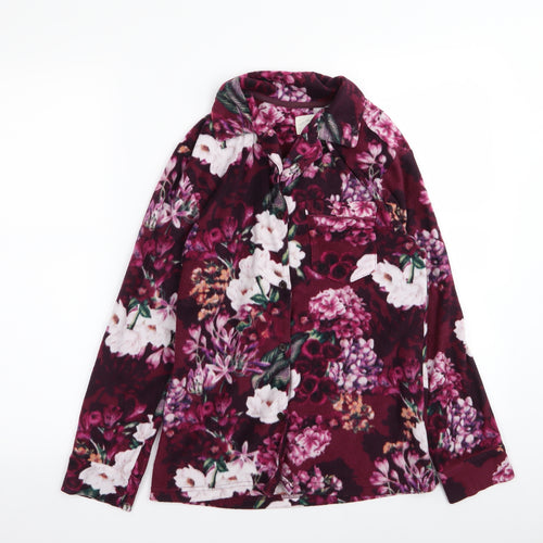 NEXT Womens Purple Floral  Top Pyjama Top Size 6
