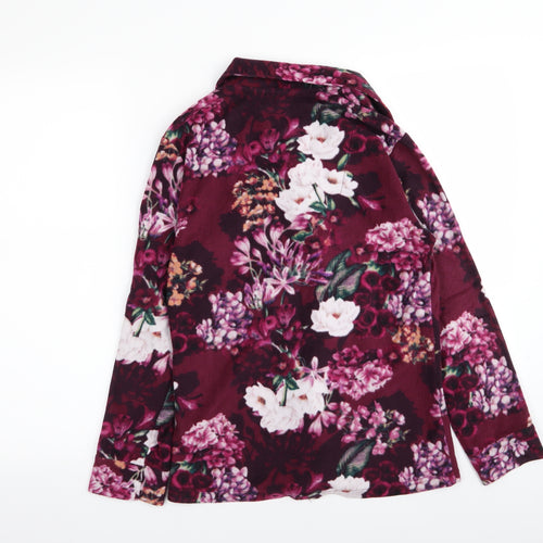NEXT Womens Purple Floral  Top Pyjama Top Size 6