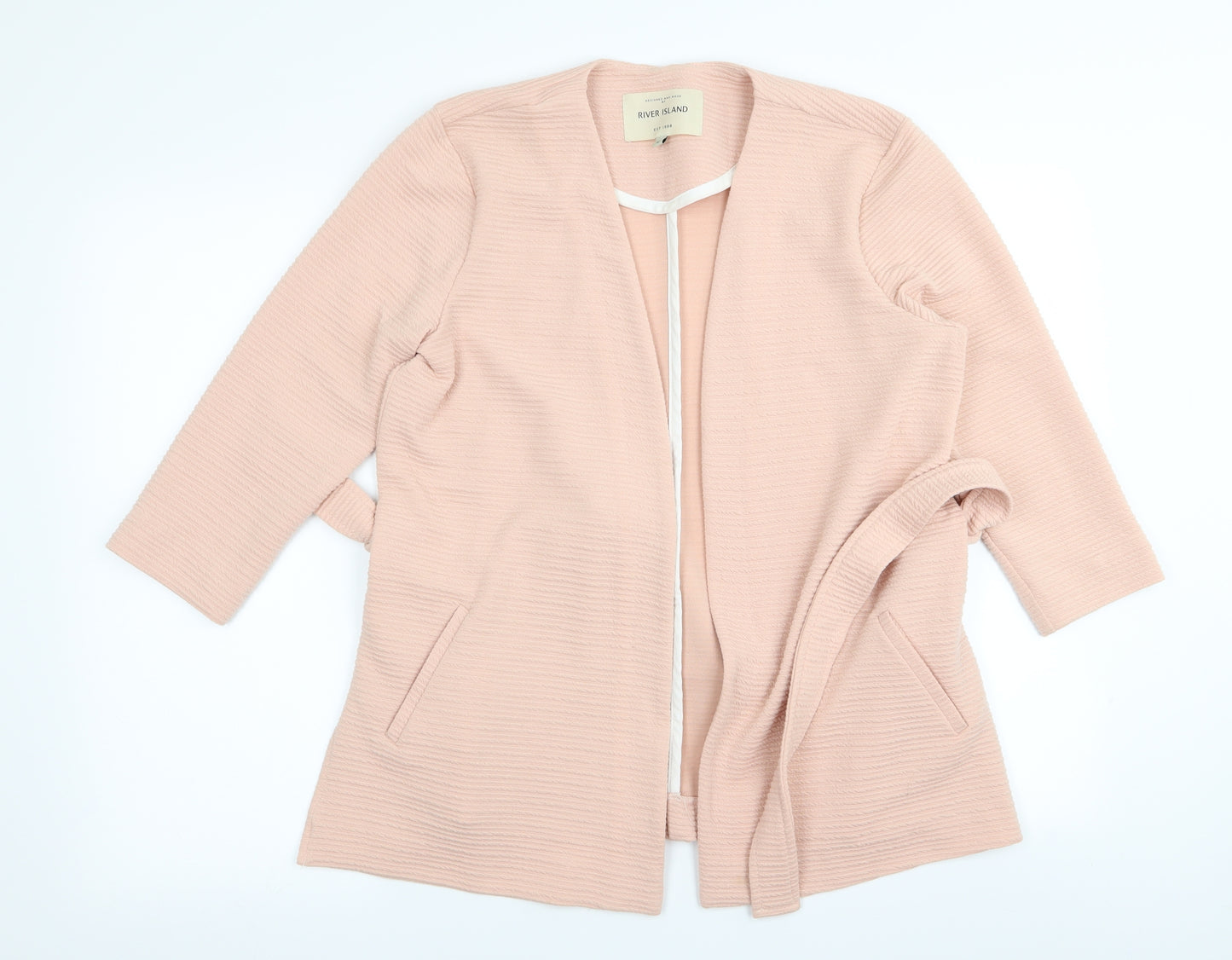 River Island Womens Pink   Cardigan Jumper Size 10