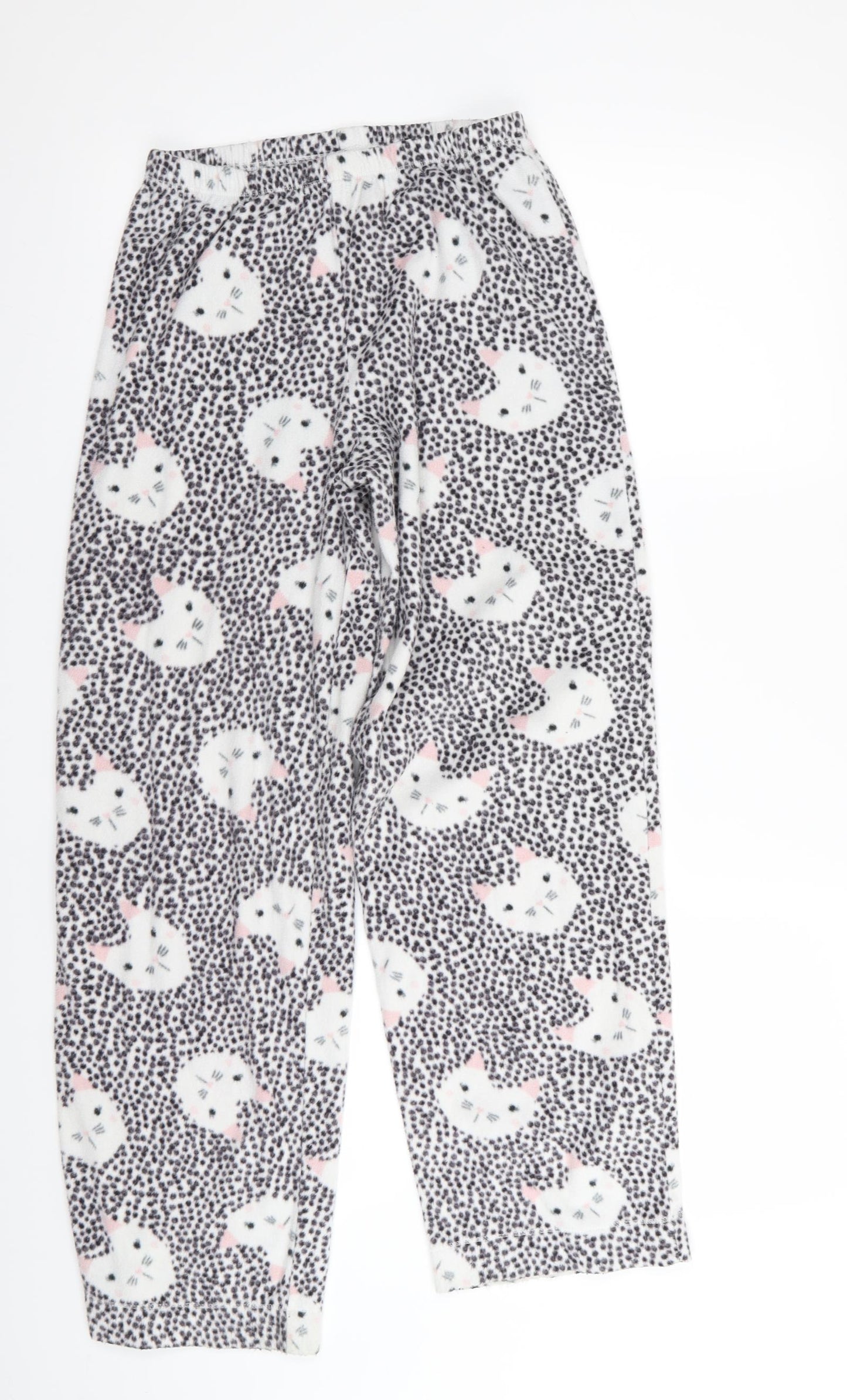 m&s Womens Multicoloured Polka Dot  Babydoll Pyjama Pants Size 6