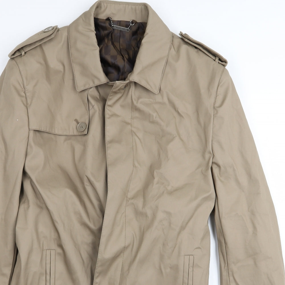 Blazer Womens Beige   Overcoat Coat Size M