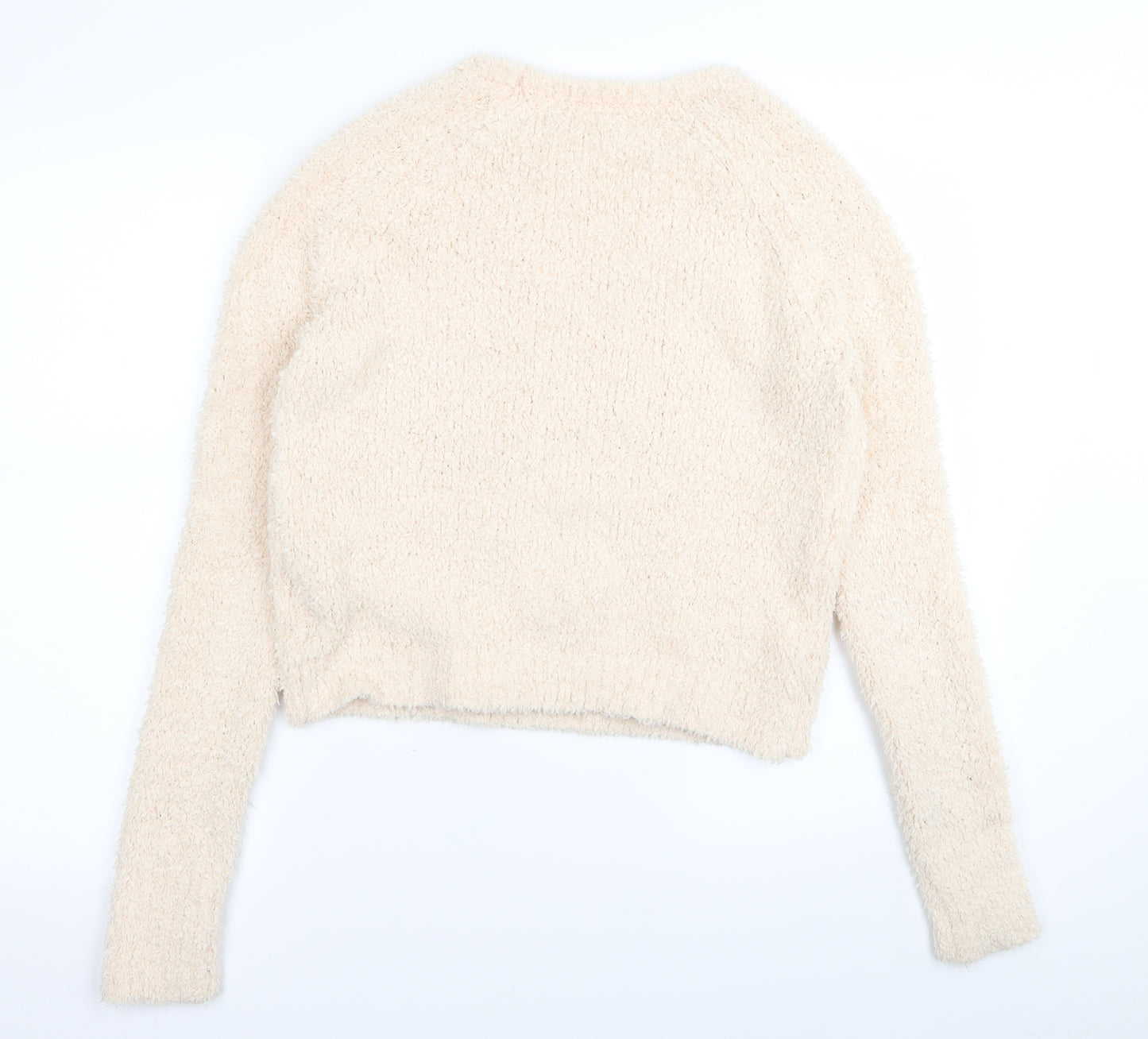 New Look Womens Beige   Pullover Jumper Size 12  - Christmas Jumper