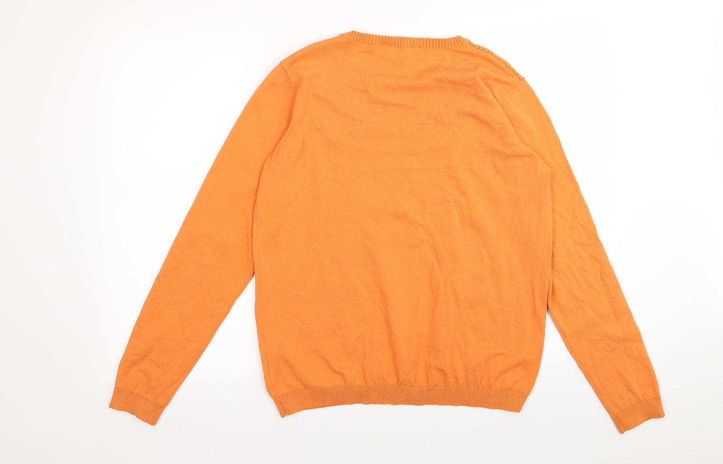 Dorothy Perkins Womens Orange   Pullover Jumper Size 18