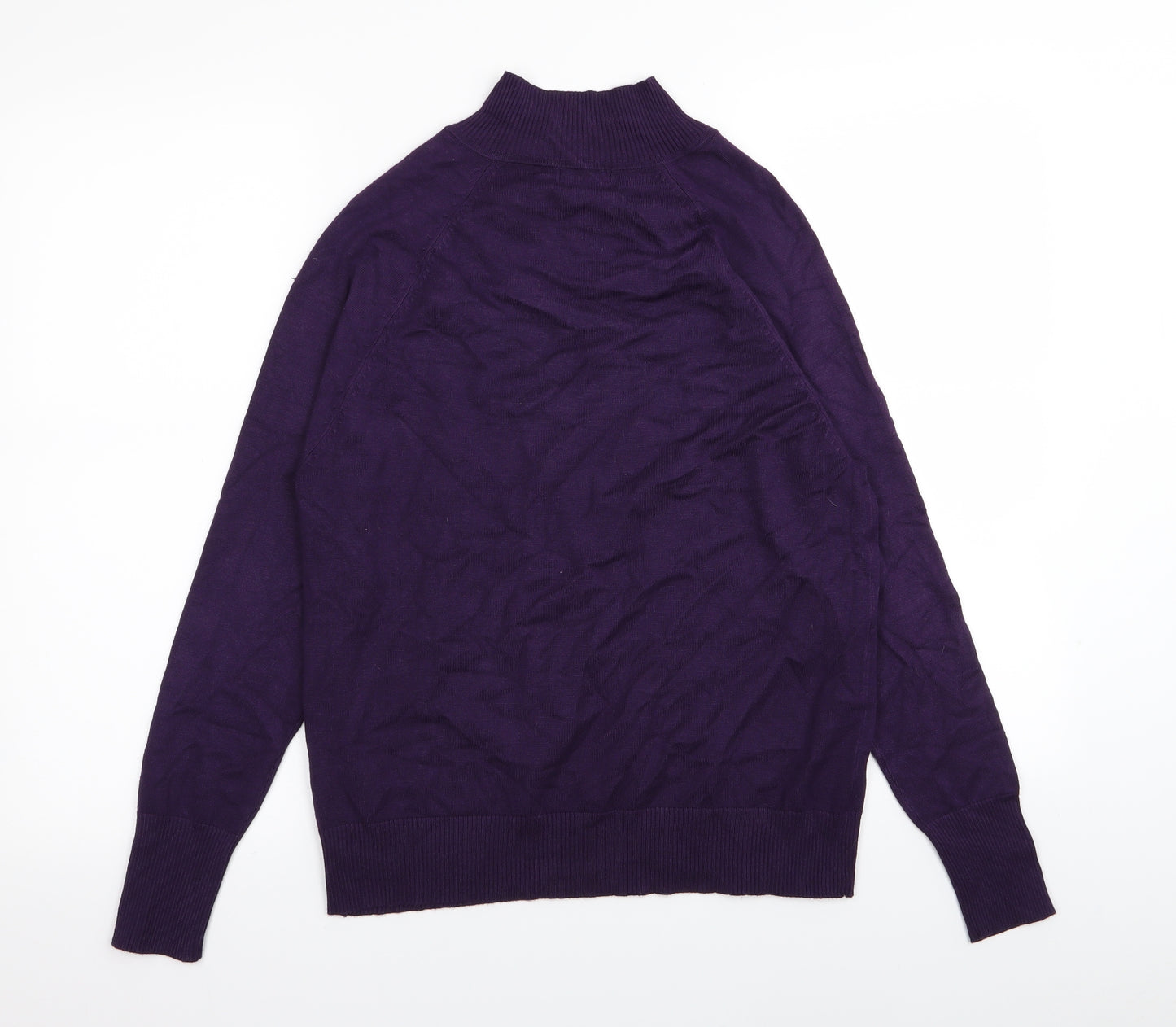 M&Co Womens Purple   Pullover Jumper Size 12