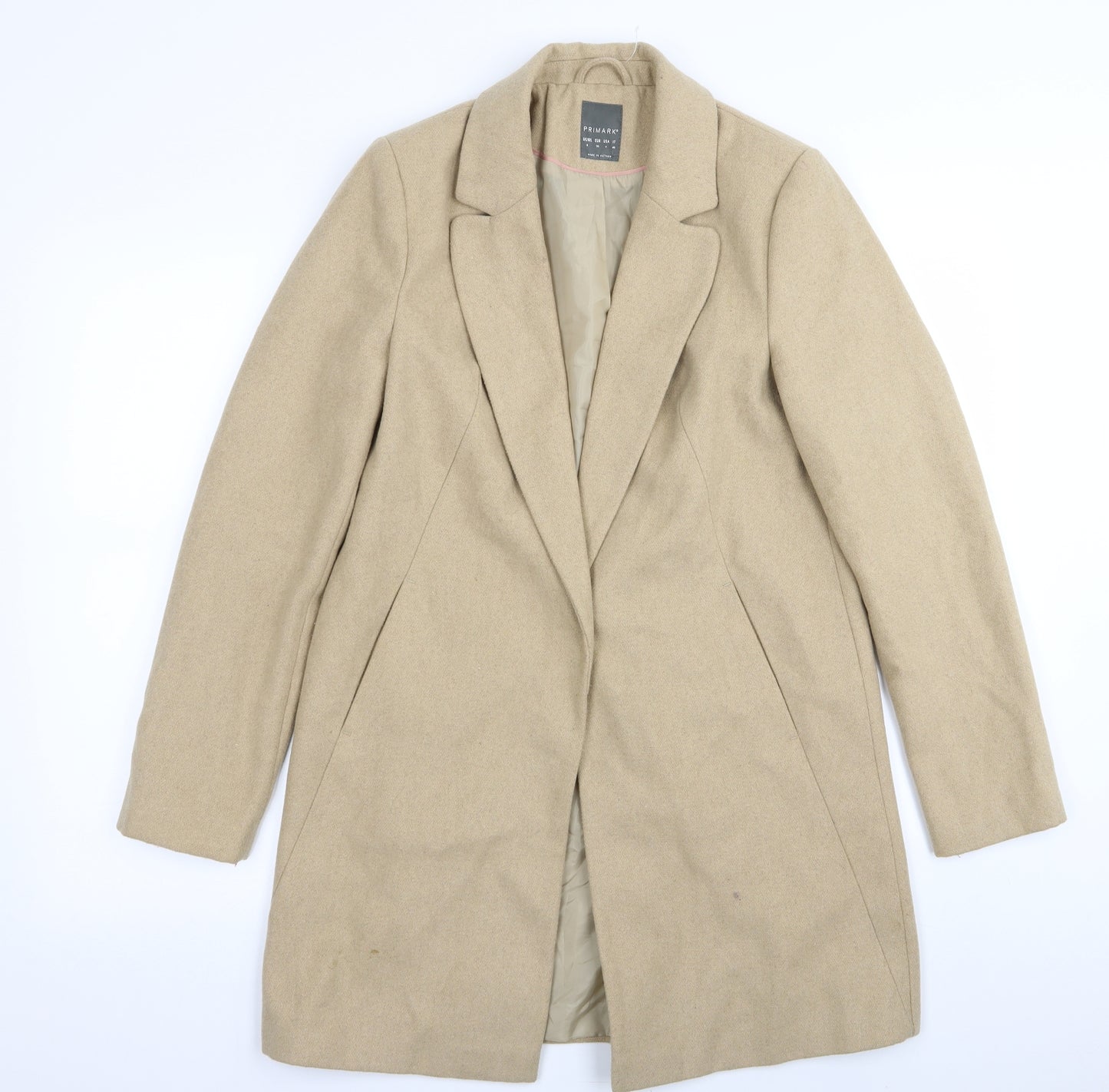 Primark Womens Beige   Jacket Blazer Size 8
