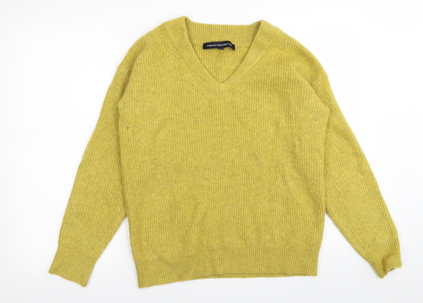 French Connection Womens Yellow   Pullover Jumper Size XS