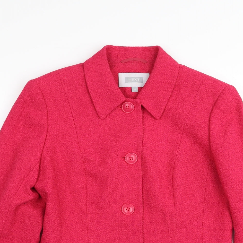 NEXT Womens Pink   Jacket Blazer Size 12