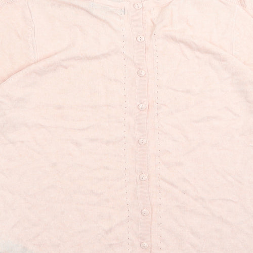 M&S Womens Pink   Basic T-Shirt Size 12