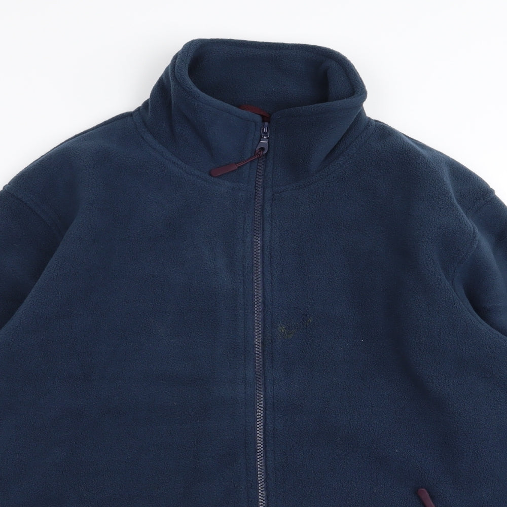 Rydale Mens Blue   Full Zip Jumper Size L