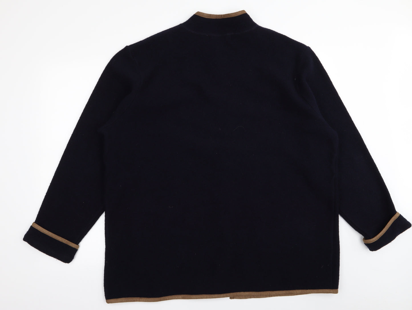 Orvis Mens Blue   Overcoat Coat Size XL