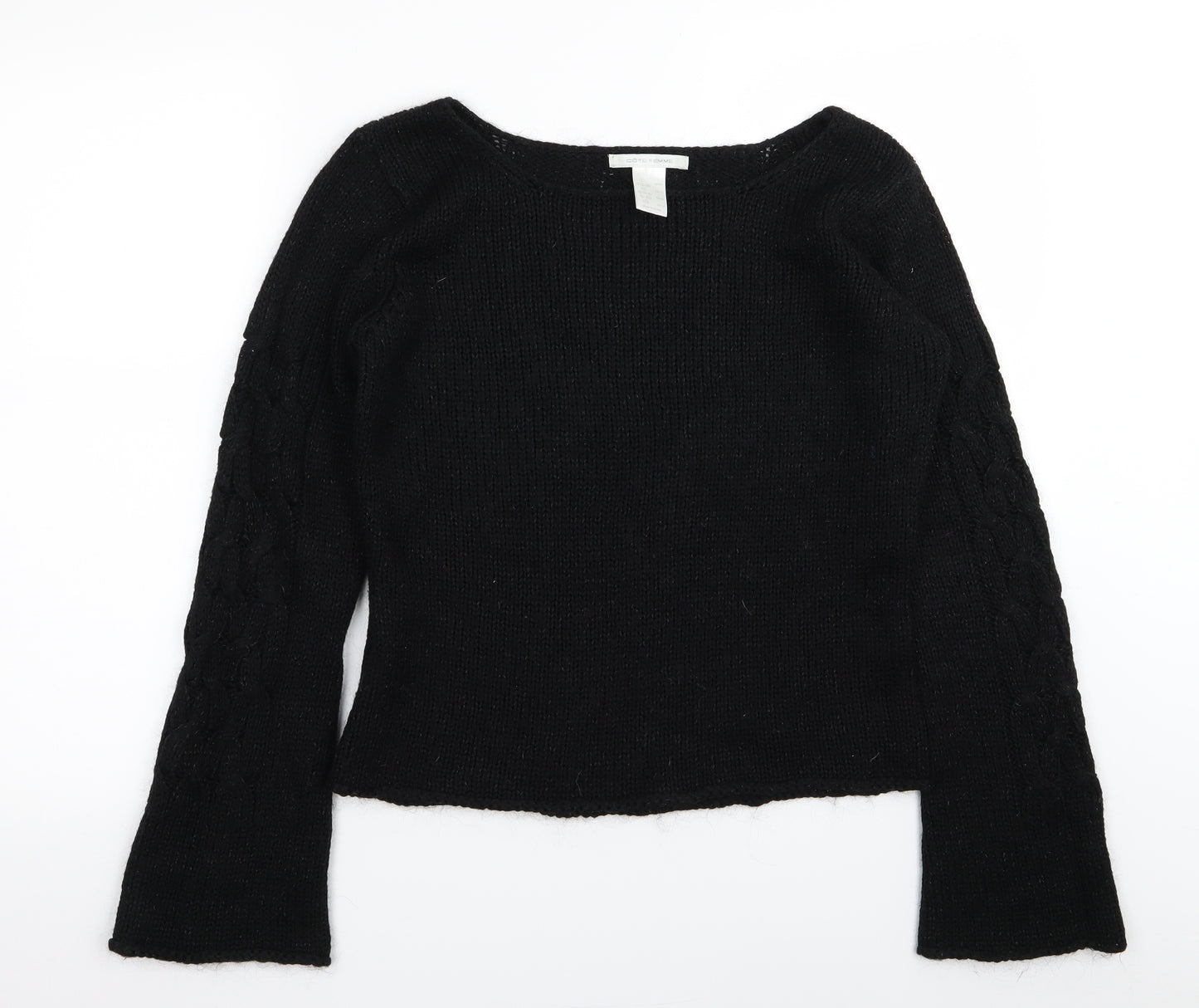 cote femme Womens Black   Pullover Jumper Size 14