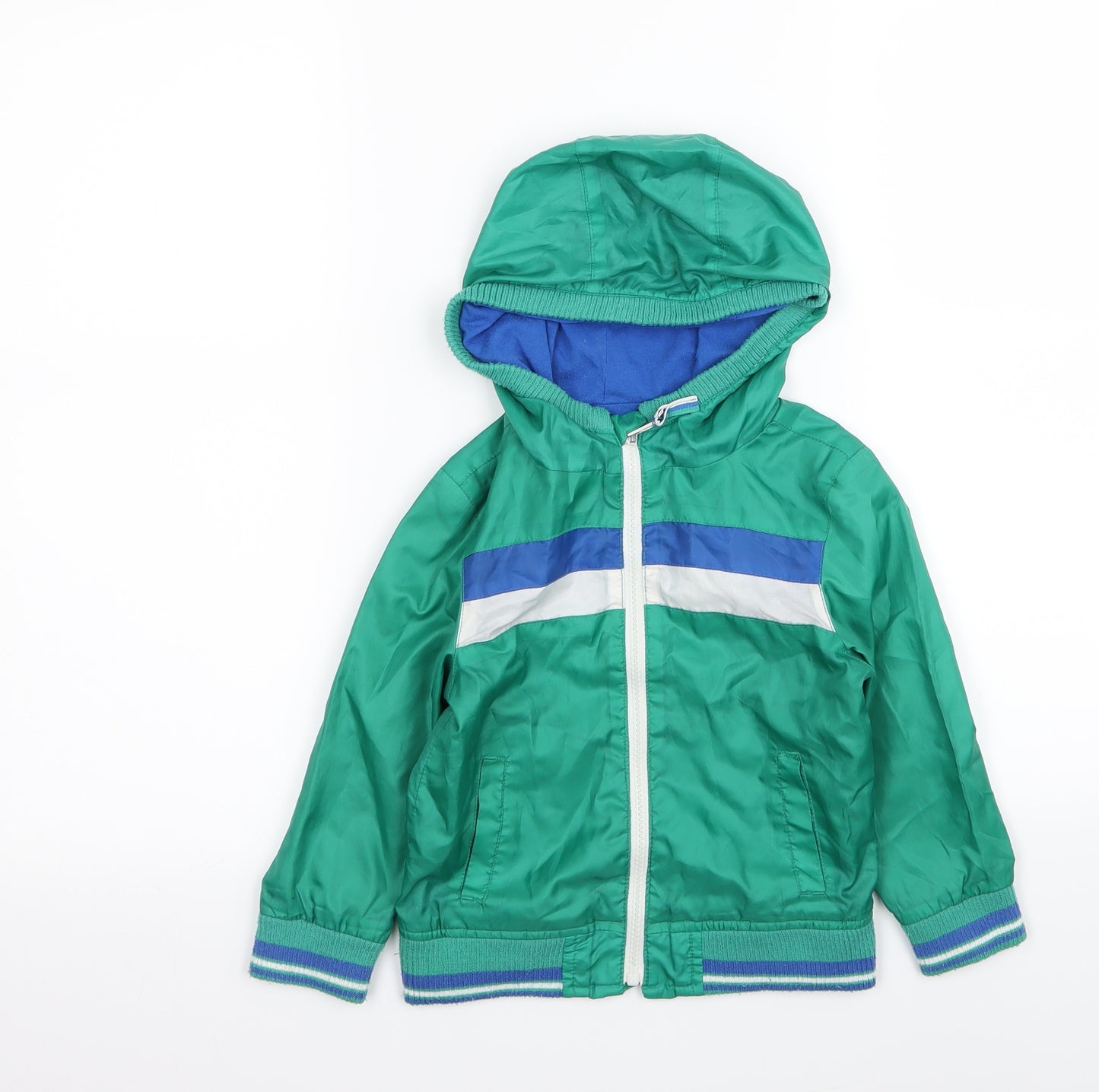 F&F Boys Green   Basic Coat Coat Size 2-3 Years