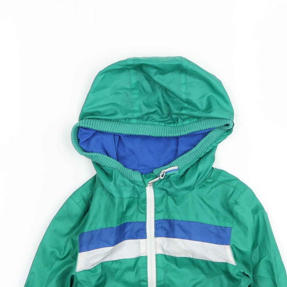 F&F Boys Green   Basic Coat Coat Size 2-3 Years