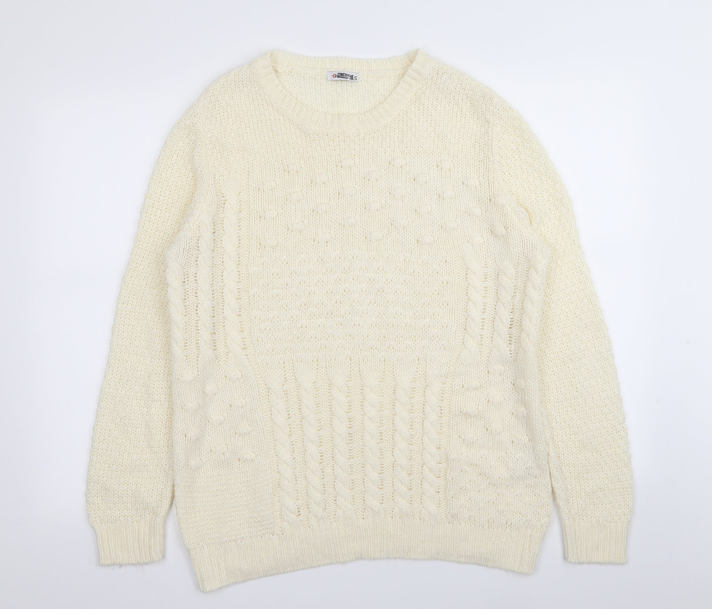 Damart Womens White   Pullover Jumper Size 18  - Size 18-20