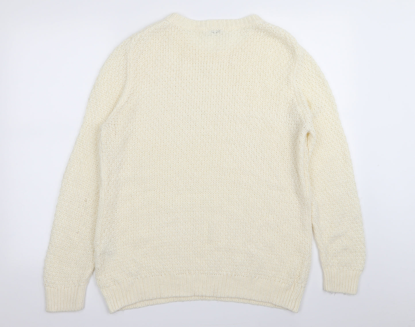 Damart Womens White   Pullover Jumper Size 18  - Size 18-20