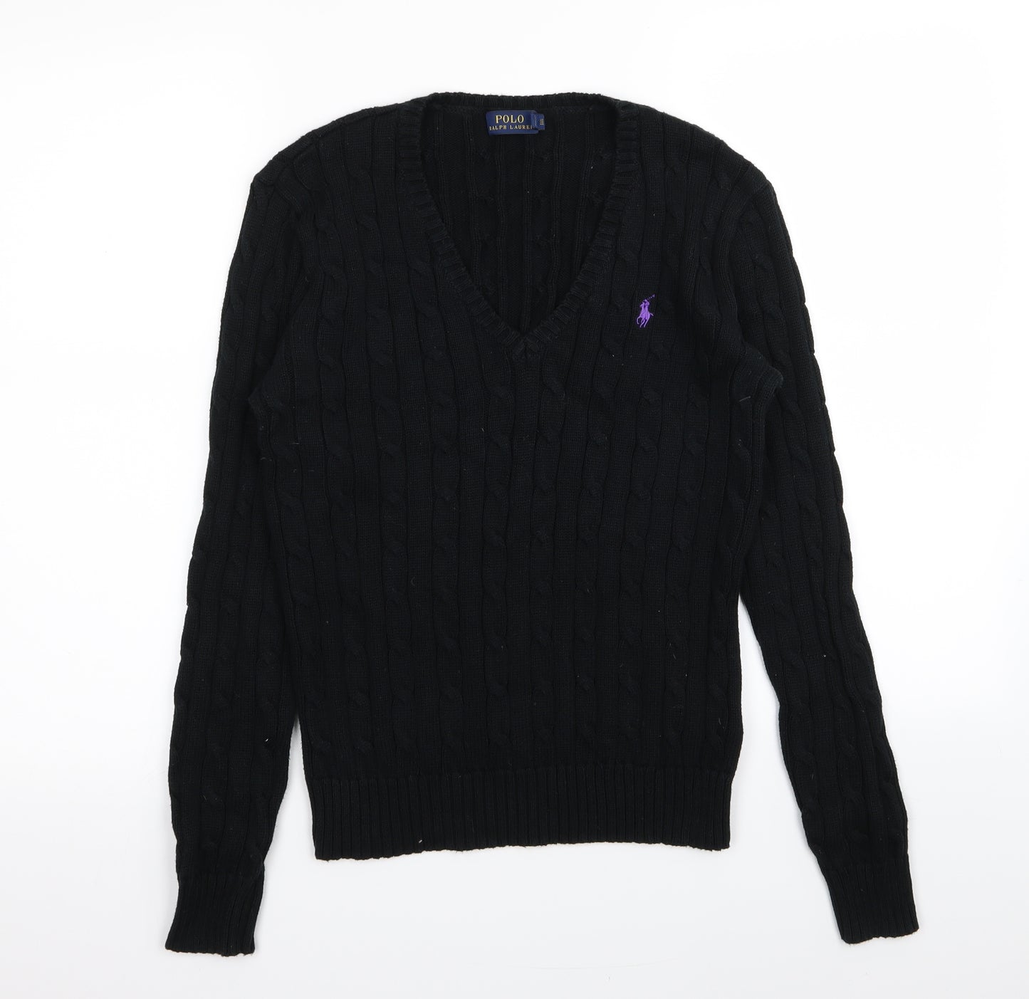 Ralph Lauren Womens Black   Pullover Jumper Size M