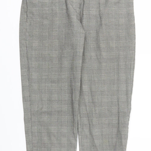 H&M Womens Grey   Jogger Trousers Size 6 L25 in