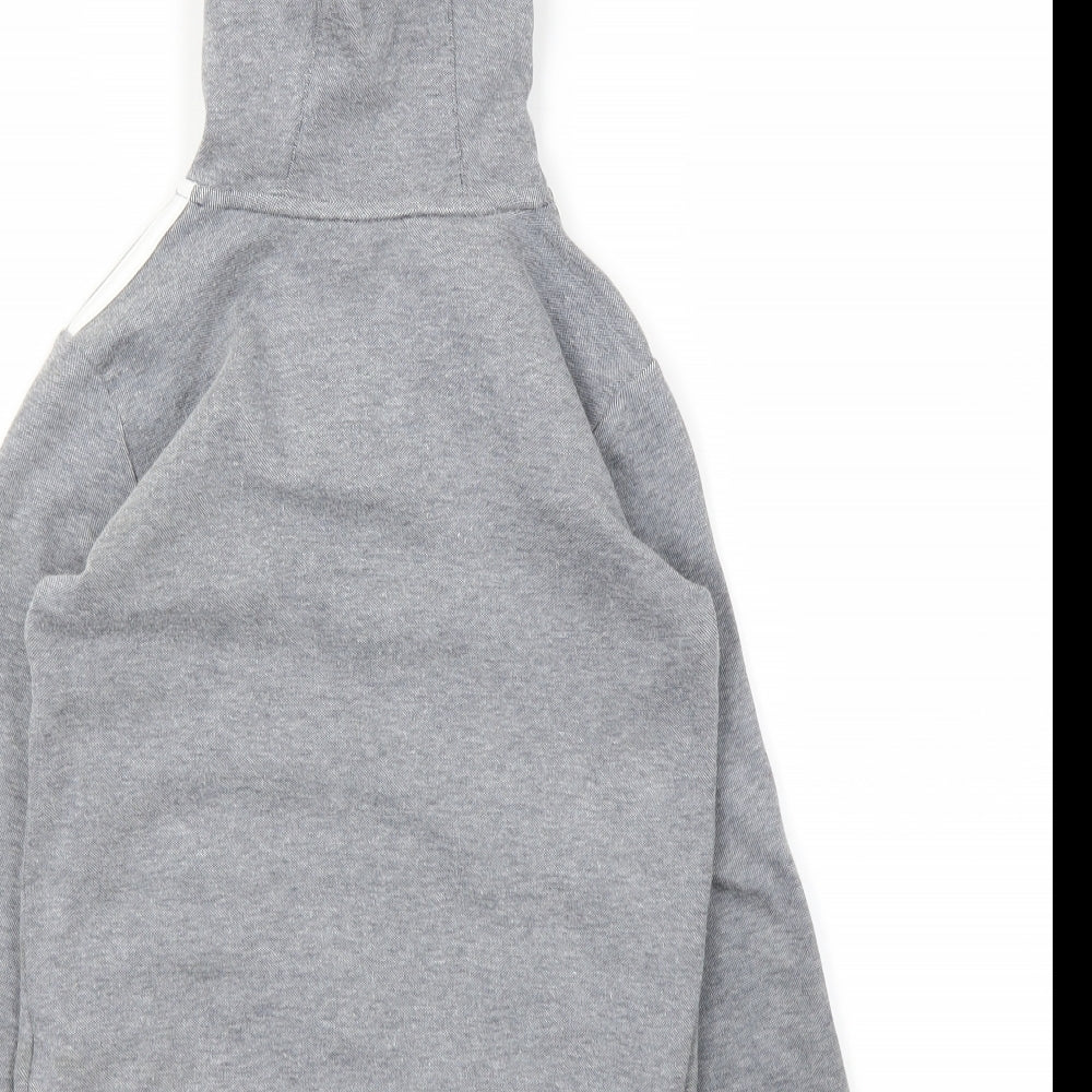 adidas Boys Grey   Pullover Jumper Size 7-8 Years