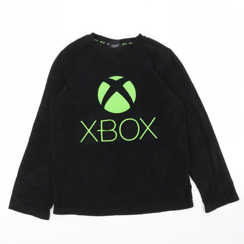 X BOX  Boys Black    Pyjama Top Size 8-9 Years