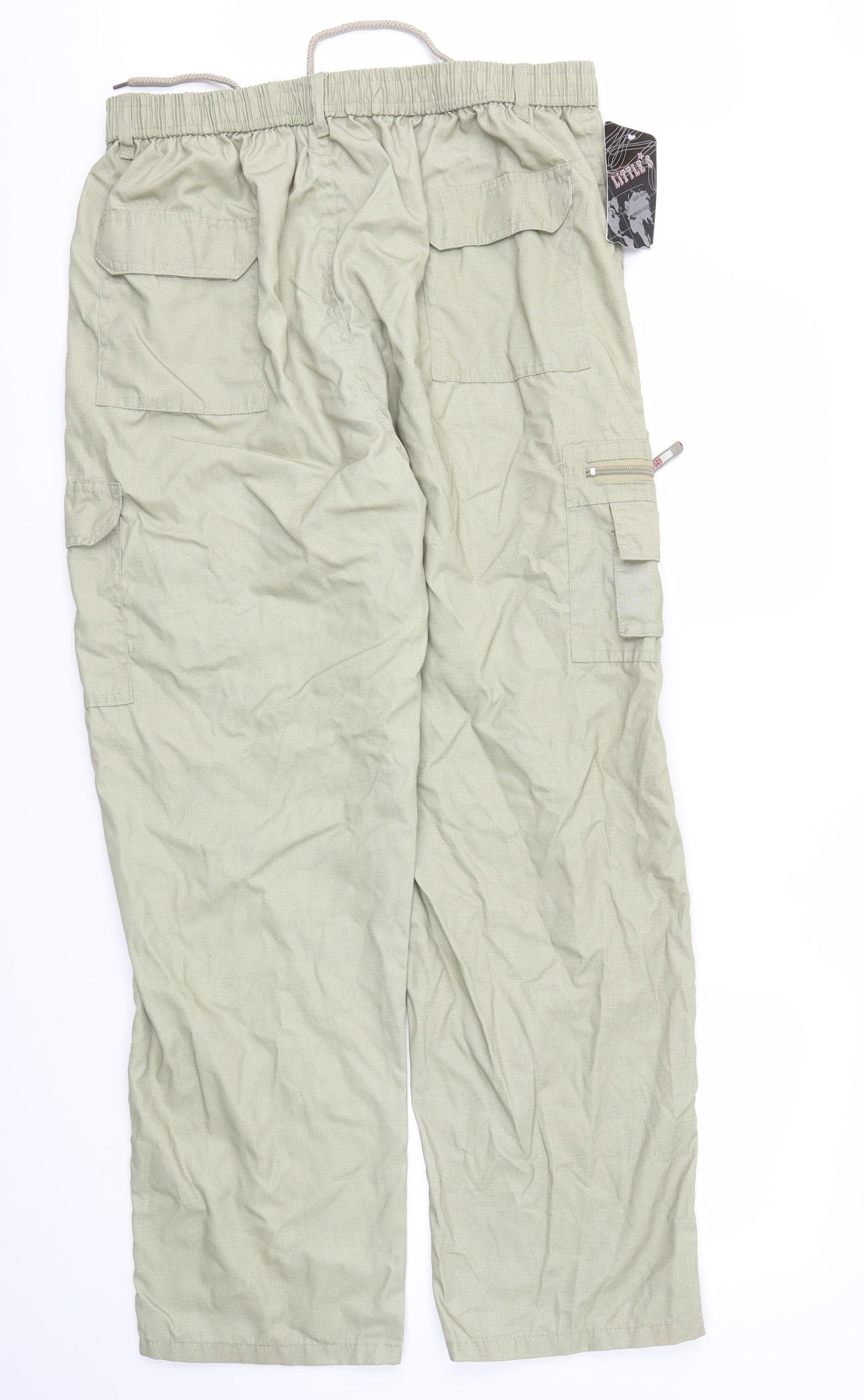 LITTLE S Mens Beige   Jegging Trousers Size 3XL L31 in - Stretch waistband