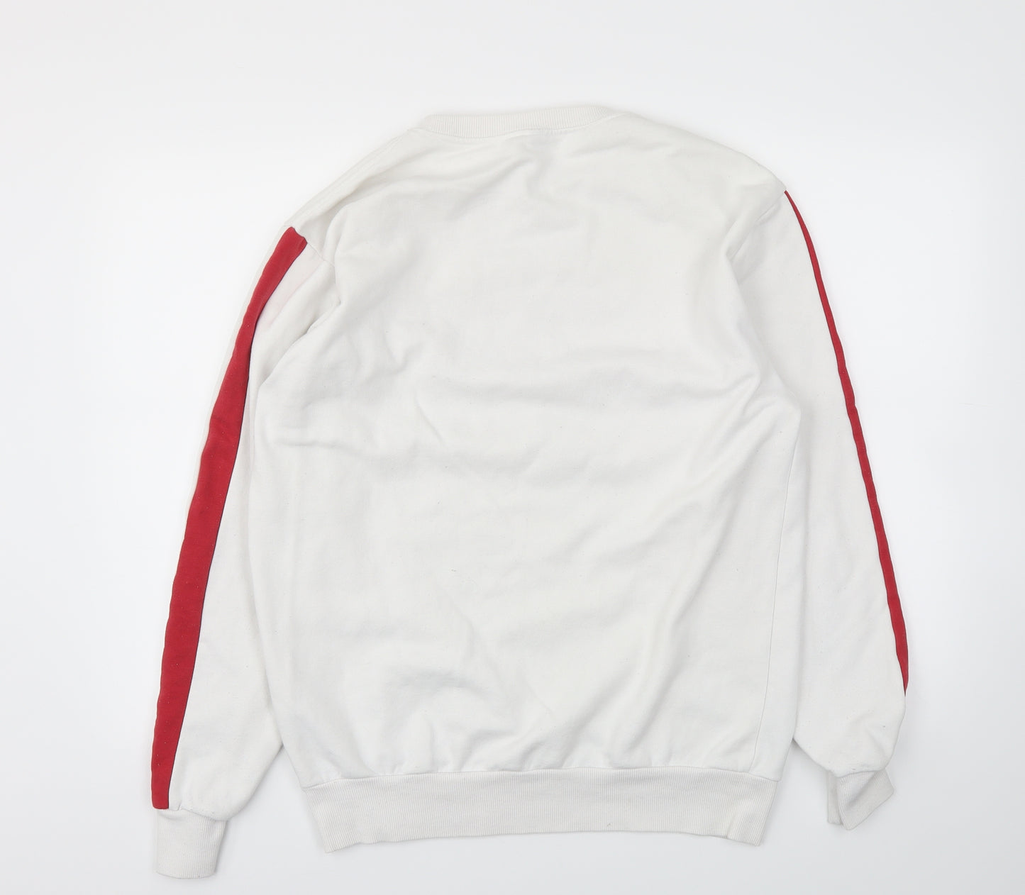 H&M Womens White   Pullover Jumper Size M