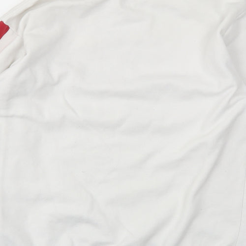 H&M Womens White   Pullover Jumper Size M