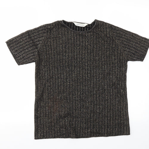Instyle Womens Gold   Basic T-Shirt Size M