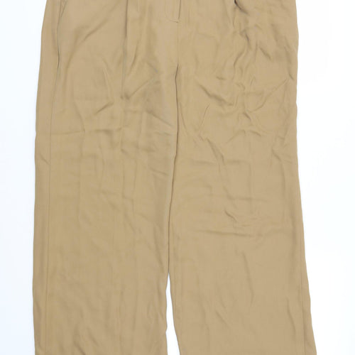 M&S Womens Brown   Trousers  Size 12 L28 in