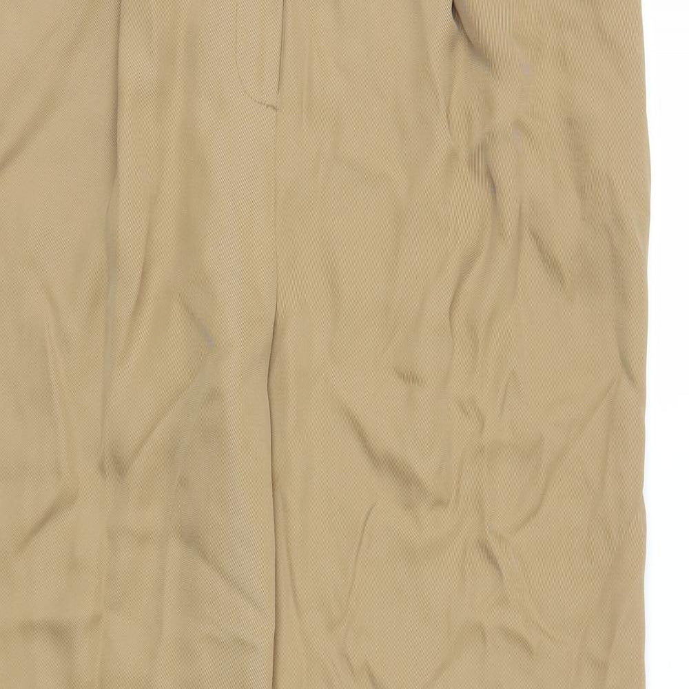 M&S Womens Brown   Trousers  Size 12 L28 in