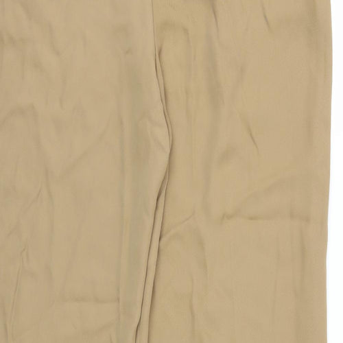 M&S Womens Brown   Trousers  Size 12 L28 in