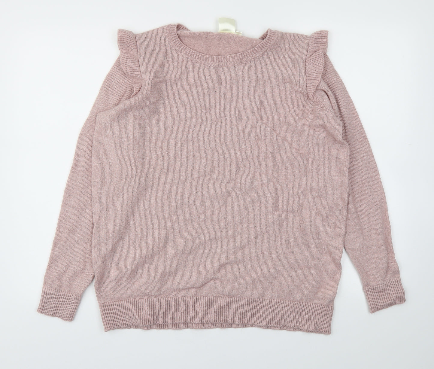 ROCK YOUR CURVES Womens Pink   Pullover Jumper Size 16