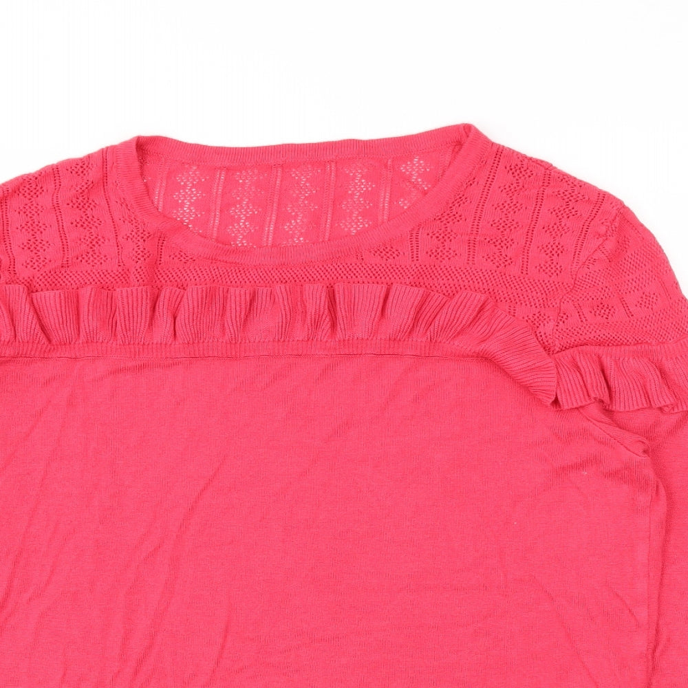 F&F Womens Pink   Pullover Jumper Size 18