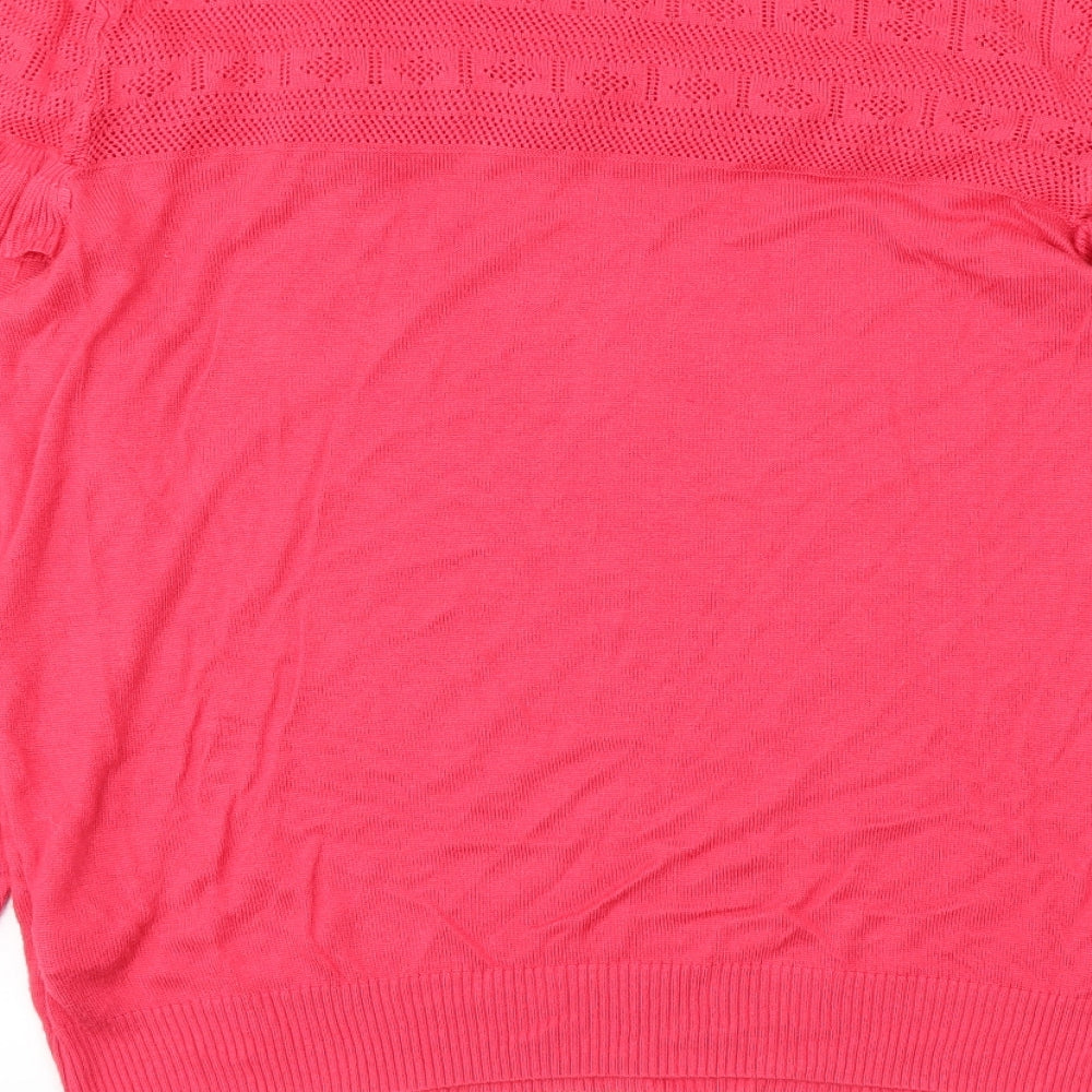 F&F Womens Pink   Pullover Jumper Size 18