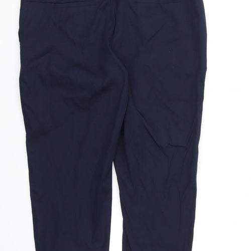 NEXT Womens Blue   Trousers  Size 14 L25 in