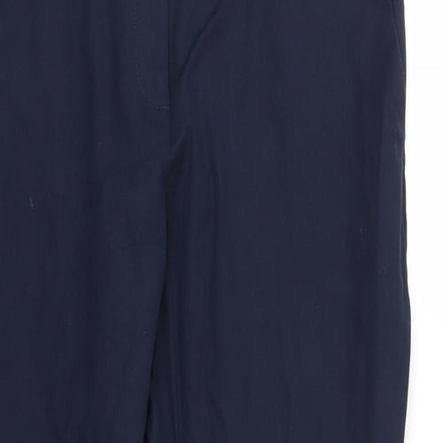 NEXT Womens Blue   Trousers  Size 14 L25 in