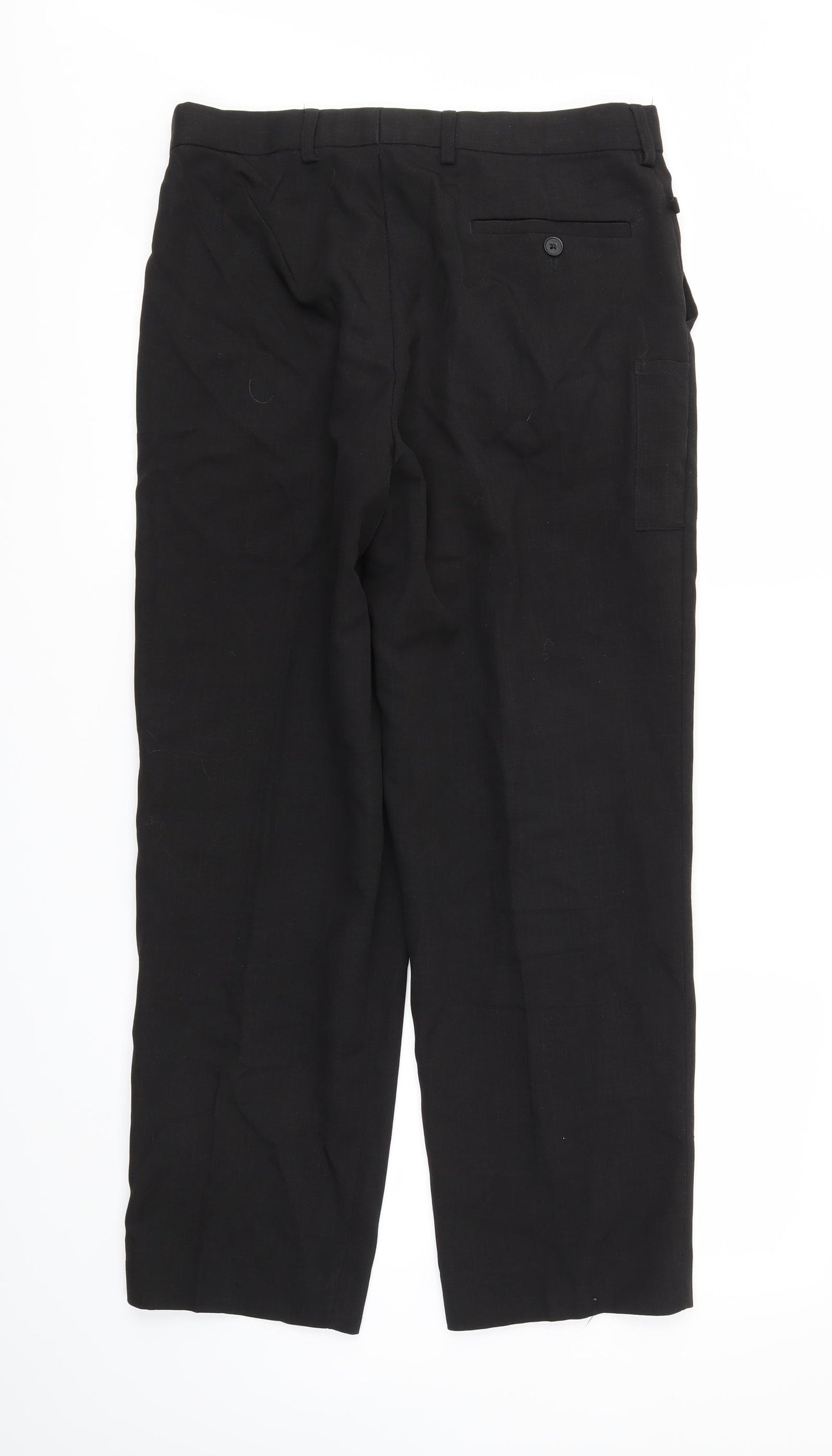 Dimensions Mens Black   Trousers  Size 32 L29 in