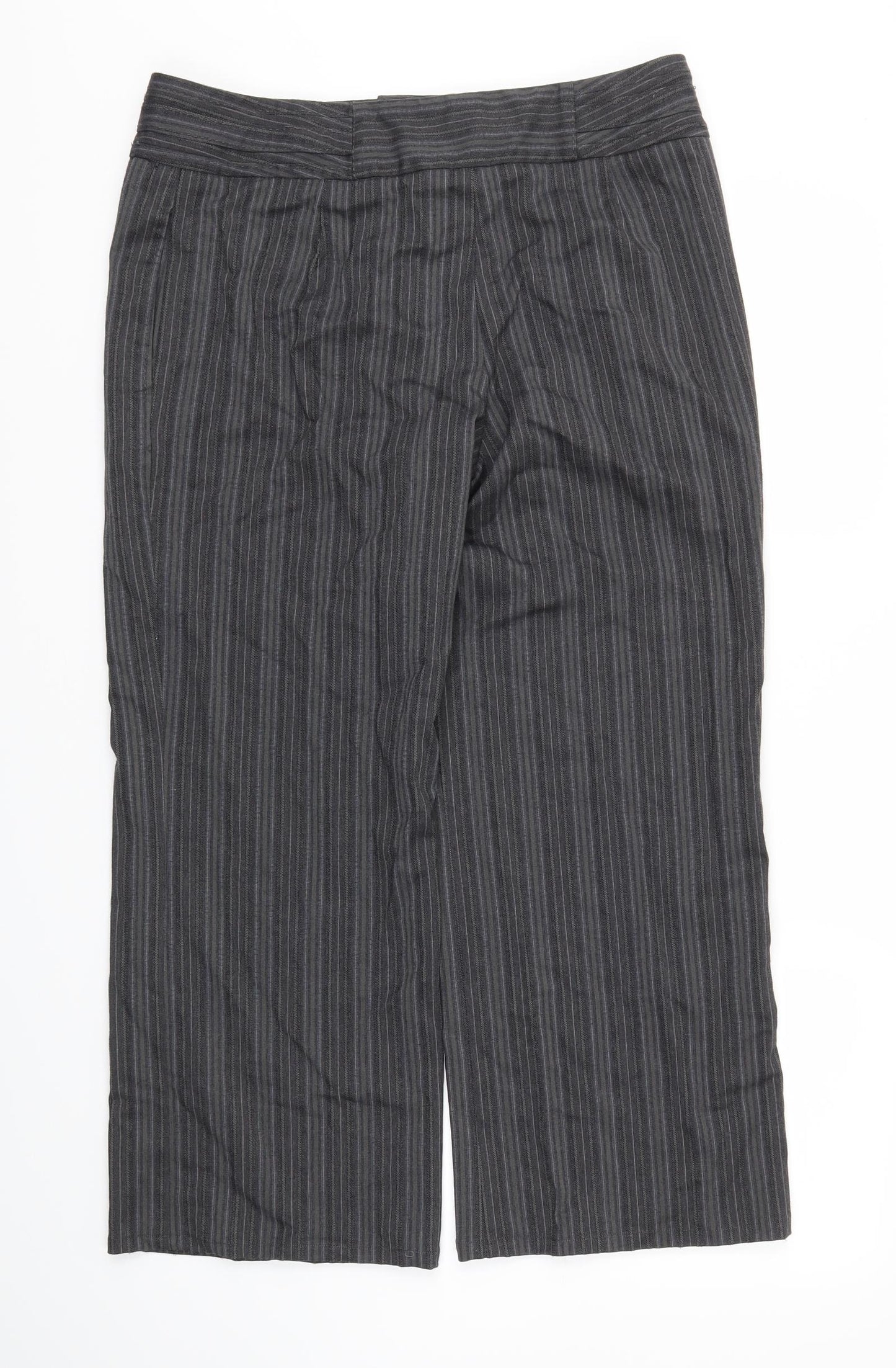 NEXT Womens Grey   Trousers  Size 14 L26 in
