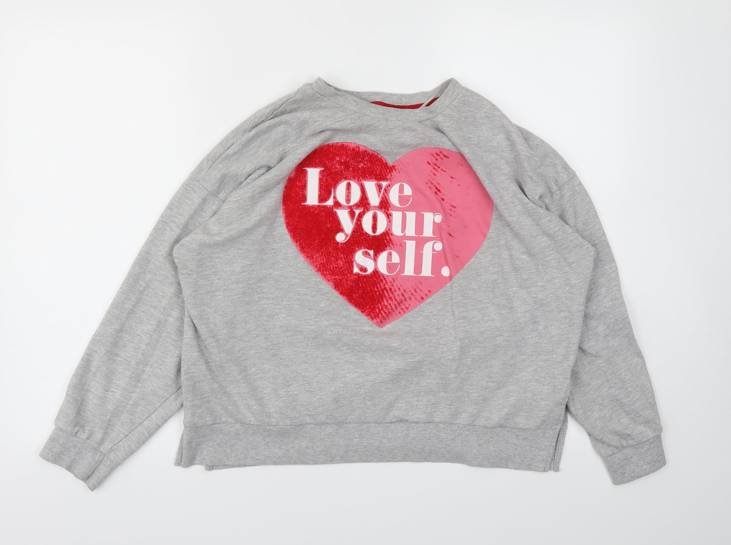 Matalan Womens Grey   Pullover Jumper Size L