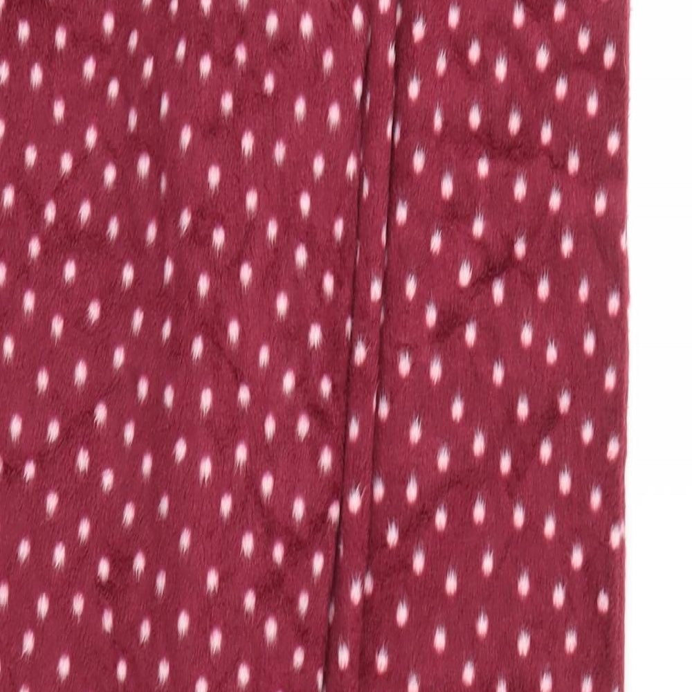 Preworn Womens Purple Polka Dot  Capri Trousers Size M L30 in - Stretch waistband
