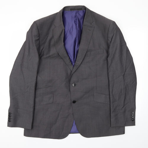 M&S Mens Grey   Jacket Blazer Size 46