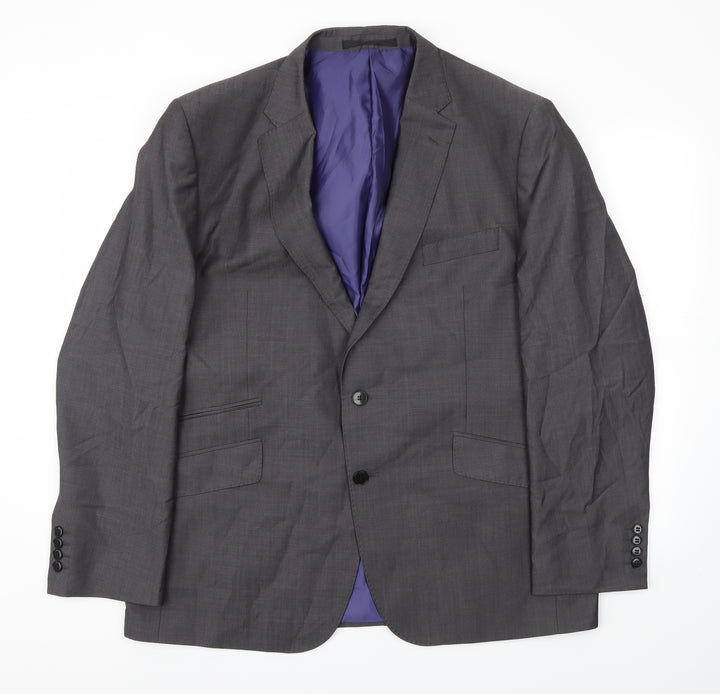M&S Mens Grey   Jacket Blazer Size 46