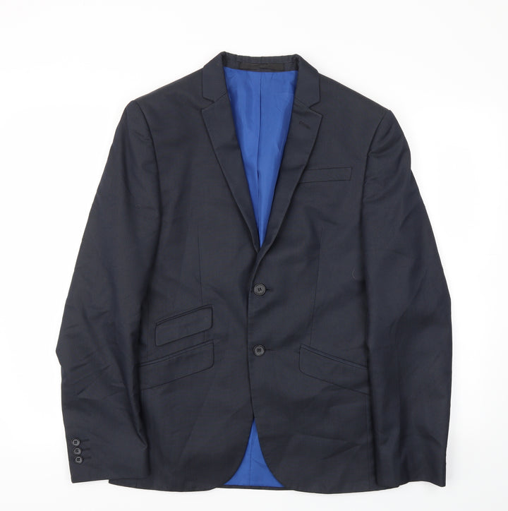 M&S Mens Grey Jacket Blazer Size 36