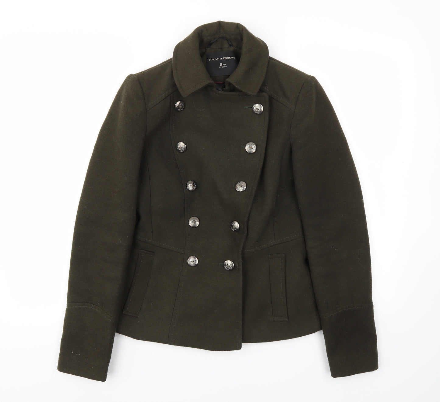 dorthy perkins Womens Green   Jacket Coat Size 6