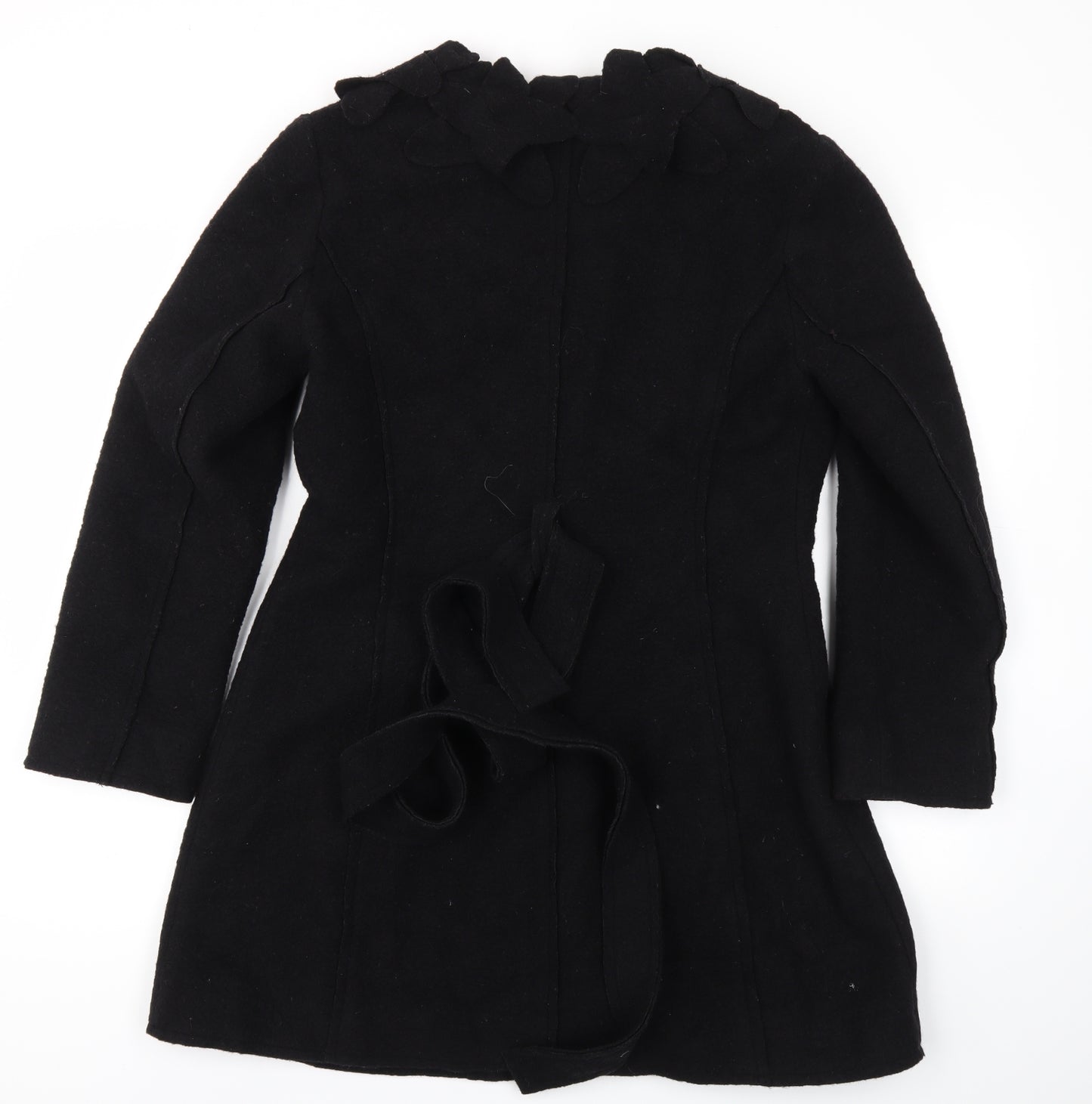 Per Una Womens Black   Jacket Coat Size 14