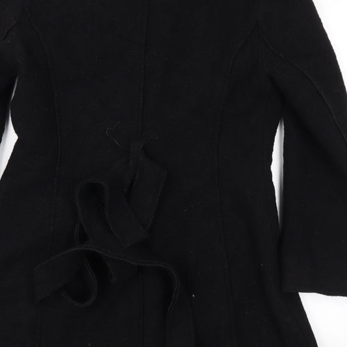 Per Una Womens Black   Jacket Coat Size 14